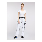 Pionier Bundhose Damen TOOLS, weiß/grau-1