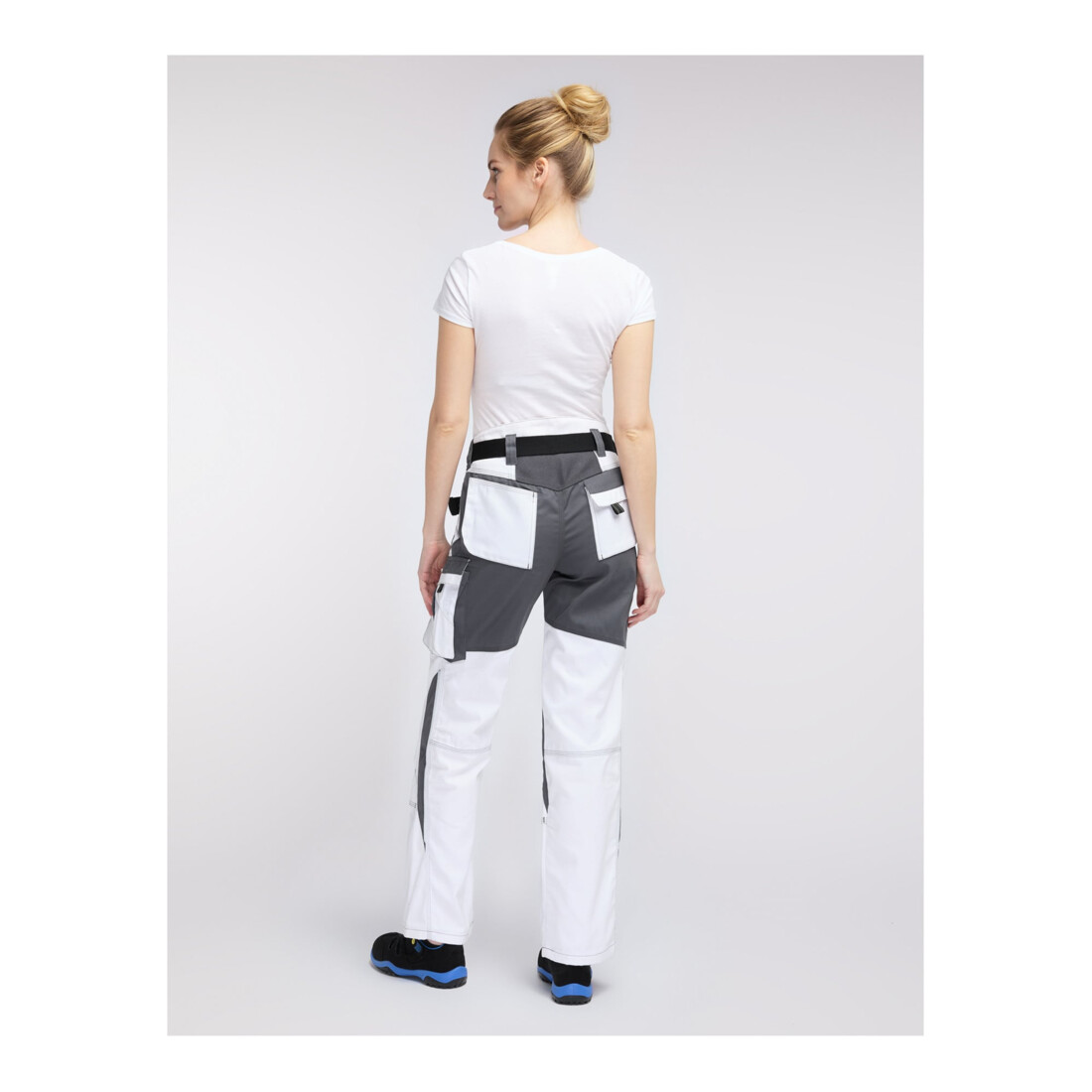 Pionier Bundhose Damen TOOLS, weiß/grau