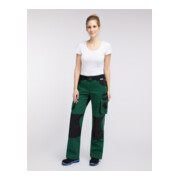 Pionier Bundhose Damen TOOLS PLUS, grün/schwarz