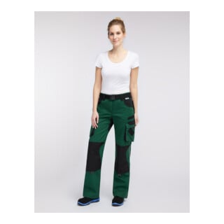 Pionier Bundhose Damen TOOLS PLUS, grün/schwarz