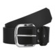 Pionier Ledergürtel, 4 cm breit, Zunft Zubehör, schwarz-1