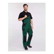 Pionier Latzhose TOOLS PLUS, grün/schwarz