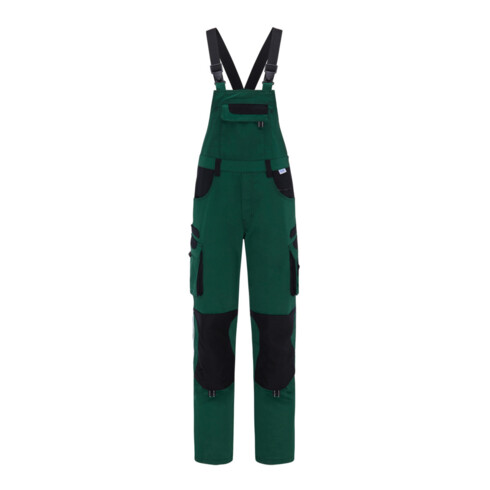 Pionier Latzhose TOOLS PLUS, grün/schwarz