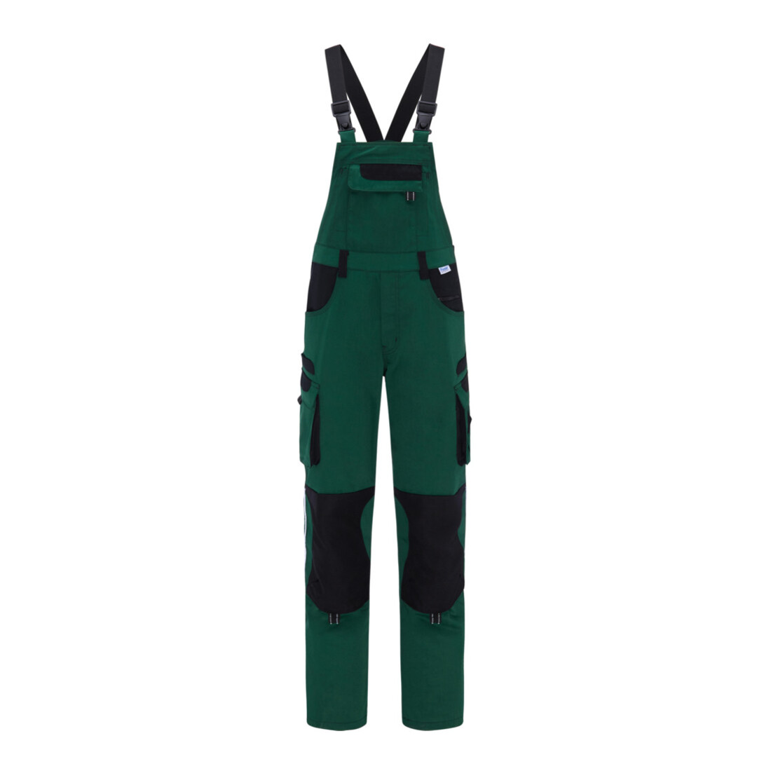 Pionier Latzhose TOOLS PLUS, grün/schwarz