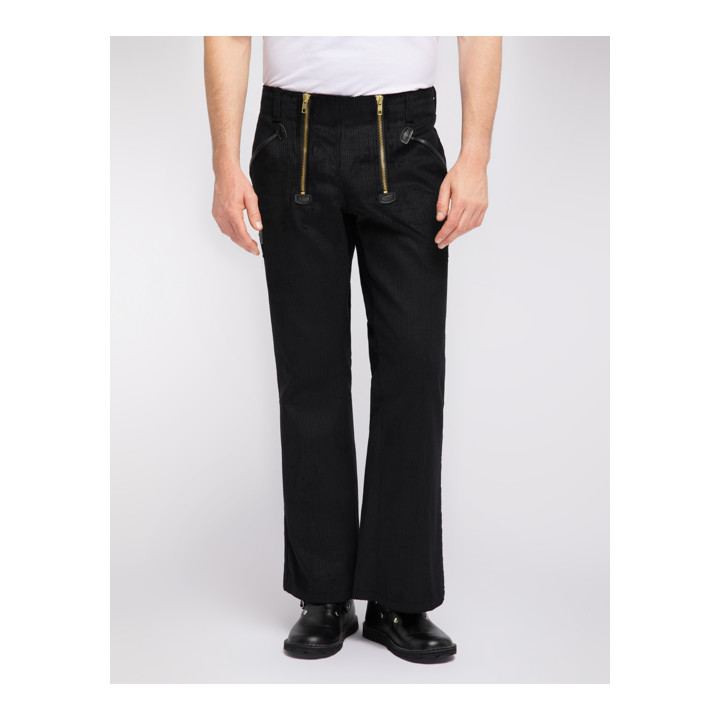 Pionier Zunfthose mit Schlag, Trenker Garantiecord, schwarz, Gr. 23