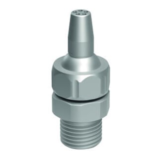 PIRANHACLAMP Buse de refroidissement haute pression droite filetage M8X1