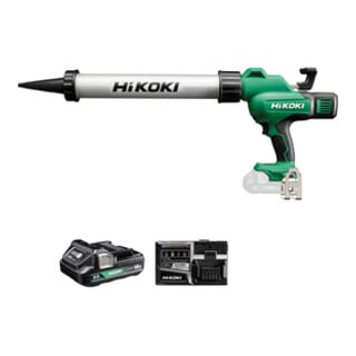 Pistolet à cartouche sans fil HiKOKI 18V (600 ml) AC18DA (2,0 Ah)