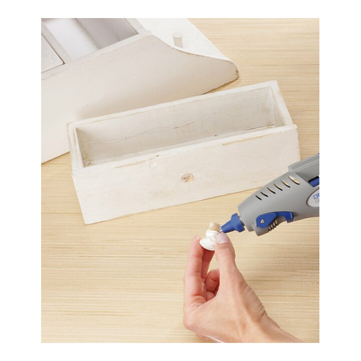 Pistolet à colle Dremel 910-3 outil compact (165 °C) avec 3 accessoires