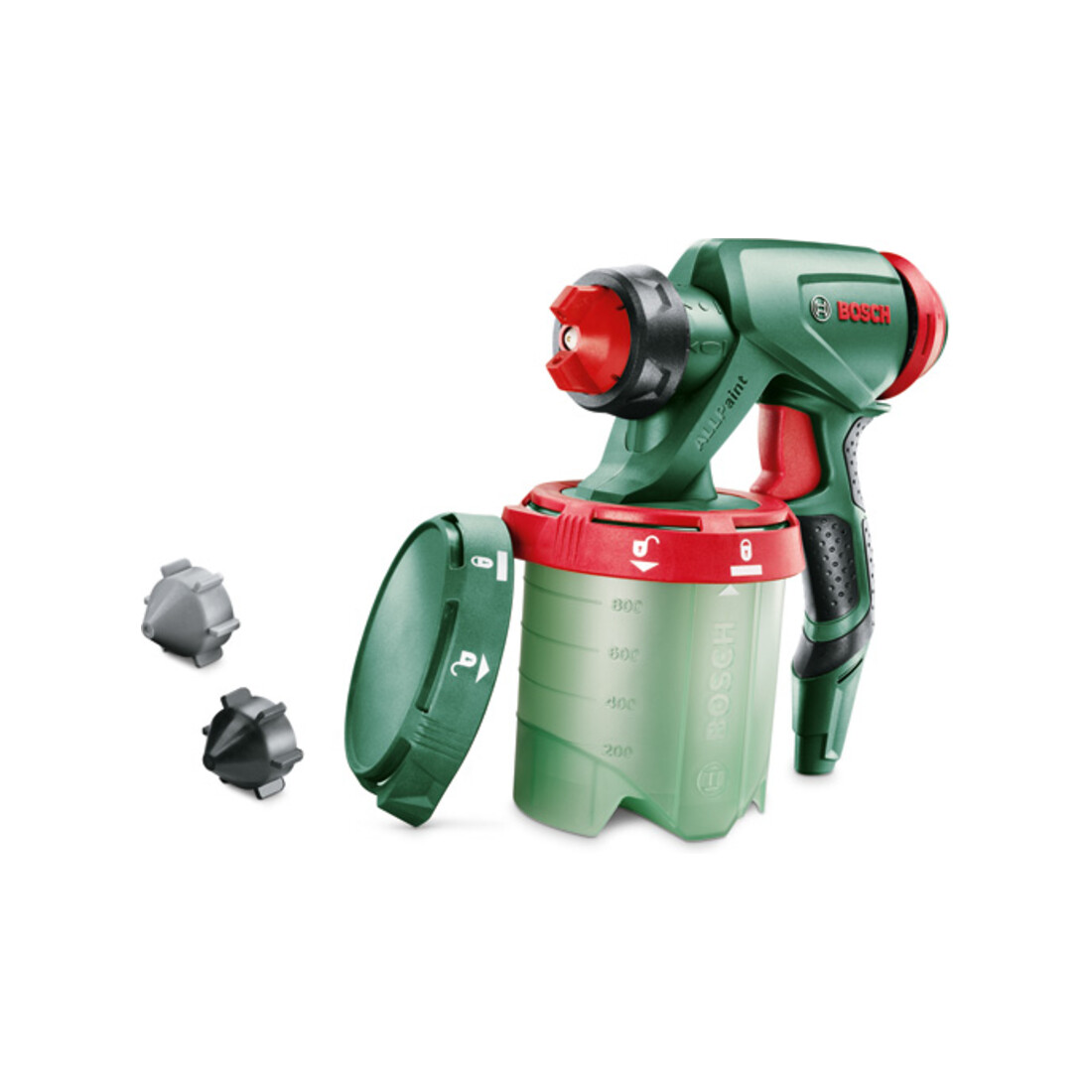Pistolet à peinture fine Bosch pour tous les types de peinture, accessoires de système pour PFS 3000-2, PFS 5000 E