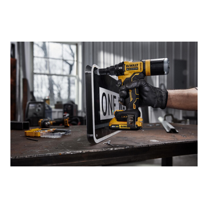 Pistolet à riveter sans fil DEWALT, 18 V, version de base, 2,4 - 4,8 mm