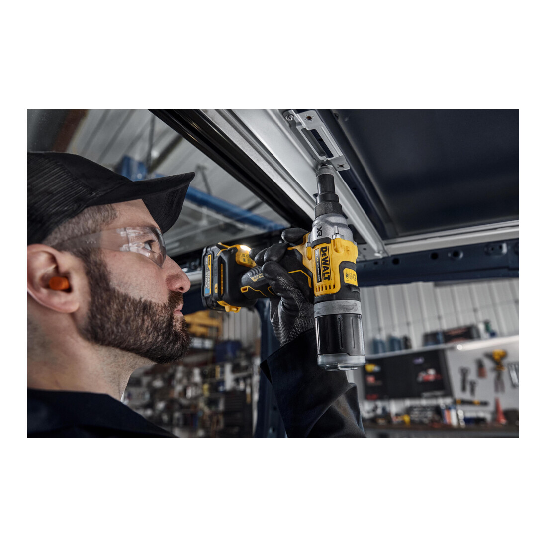 Pistolet à riveter sans fil DEWALT, 18 V, version de base, 4,8 - 6,4 mm