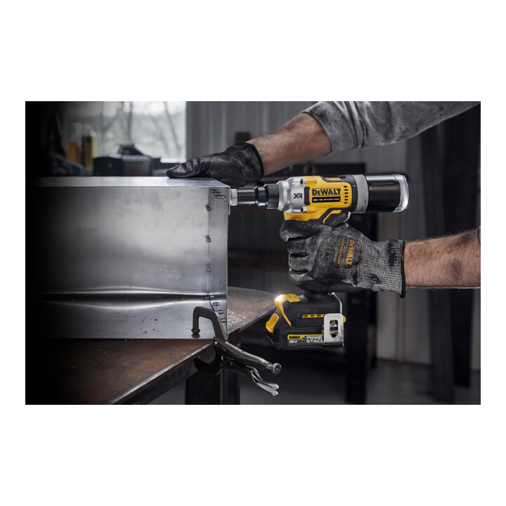 Pistolet à riveter sans fil DEWALT, 18 V, version de base, 4,8 - 6,4 mm