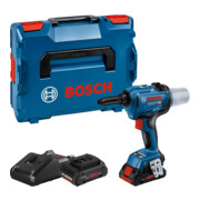 Pistolet à riveter sans fil GRG 18V-16 C Bosch : 2 batteries ProCORE18V 4,0Ah, L-BOXX