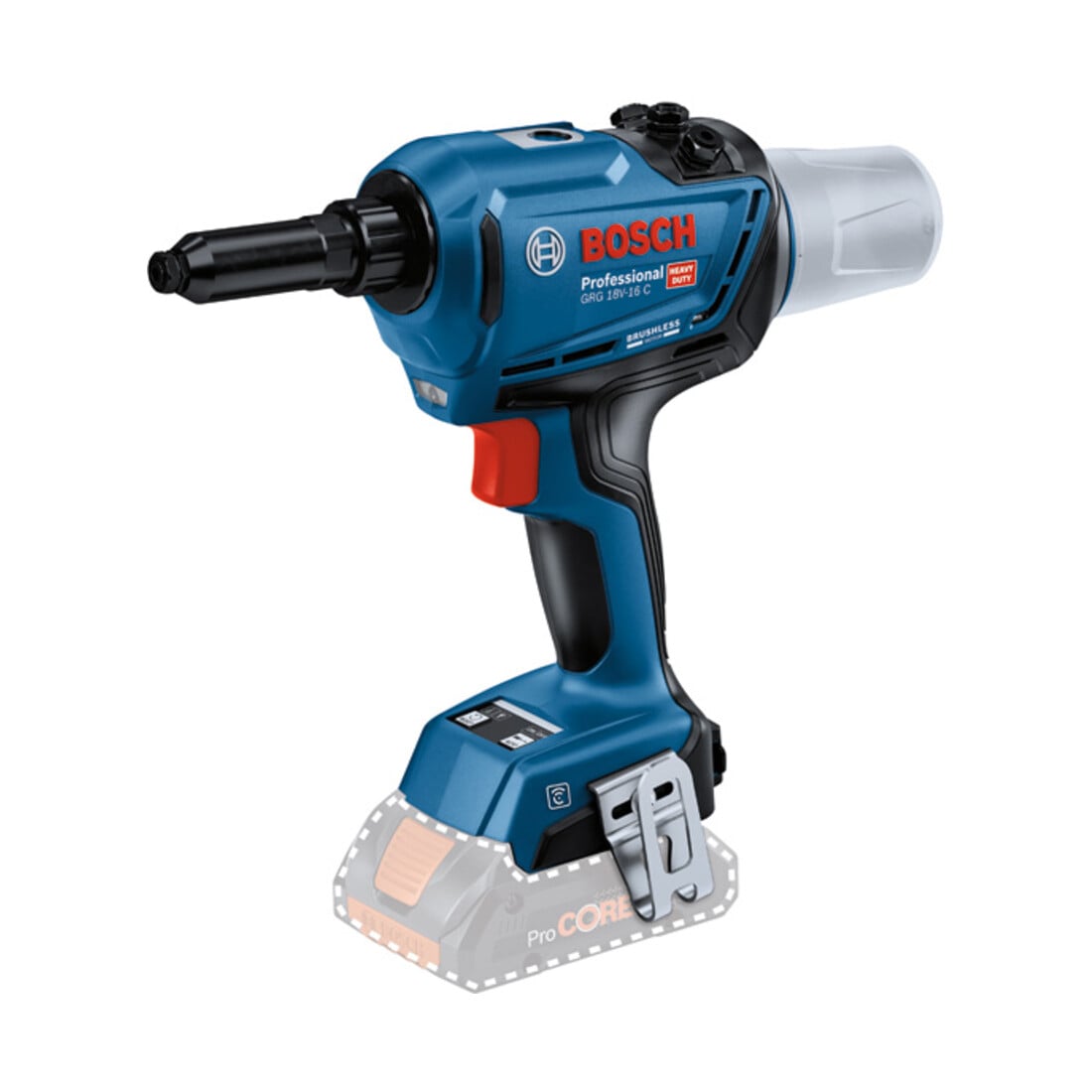 Pistolet à riveter sans fil GRG 18V-16 C Bosch