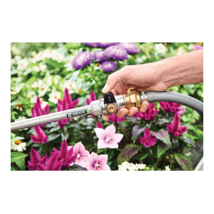 Pistolet d'arrosage GEKA plus Soft rain classic Ms/métal léger