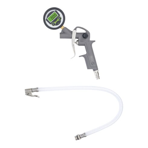 Pistolet de gonflage pneumatique numérique 0 – 8 bar BGS