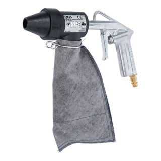 Pistolet de sablage à air comprimé avec accessoires BGS