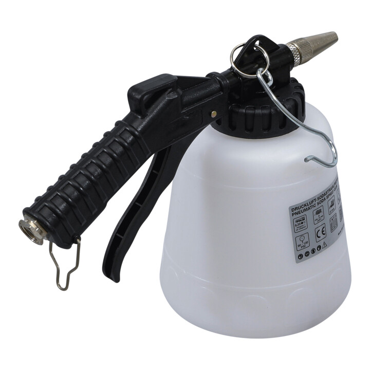 Pistolet de sablage au bicarbonate de soude à air comprimé 1 l BGS