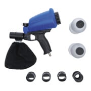 Pistolet de sablage pneumatique avec accessoires3 pièces BGS-4