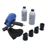 Pistolet de sablage pneumatique avec accessoires3 pièces BGS-5