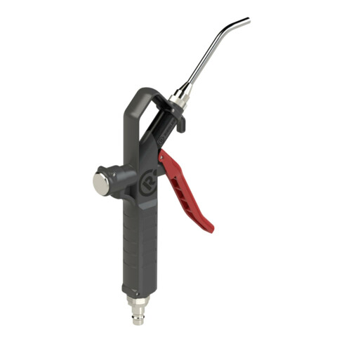 Pistolet de soufflage en plastique Riegler, buse à tige, raccordable par le bas, G 1/4 FF