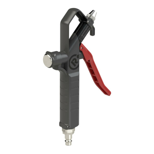Pistolet de soufflage en plastique Riegler, buse standard, raccordable par le bas, G 1/4 FF