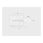 Boulon à oeil CELO OES diamètre 12 mm-2