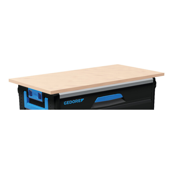 Plan de travail en bois Gedore pour WorkMo B3