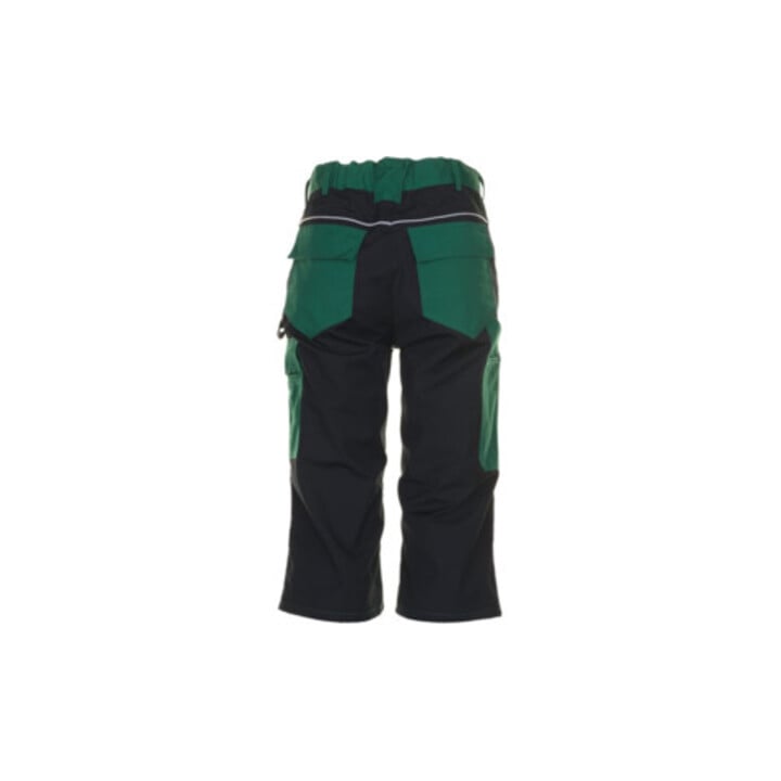 Planam 3/4 Hose Plaline grün/schwarz XXXL