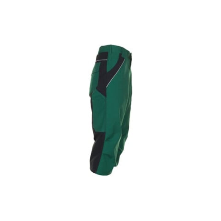 Planam 3/4 Hose Plaline grün/schwarz XXXL