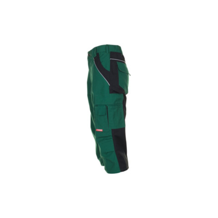 Planam 3/4 Hose Plaline grün/schwarz XXXL