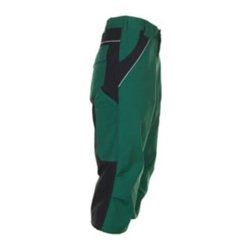 Planam 3/4 Hose Plaline grün/schwarz