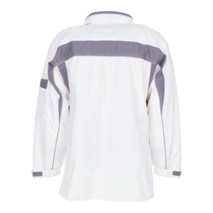 Planam Allwetterjacke Plaline weiß/zink