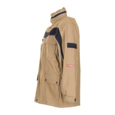 Planam Allwetterjacke Plaline sand/schwarz