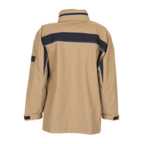 Planam Allwetterjacke Plaline sand/schwarz