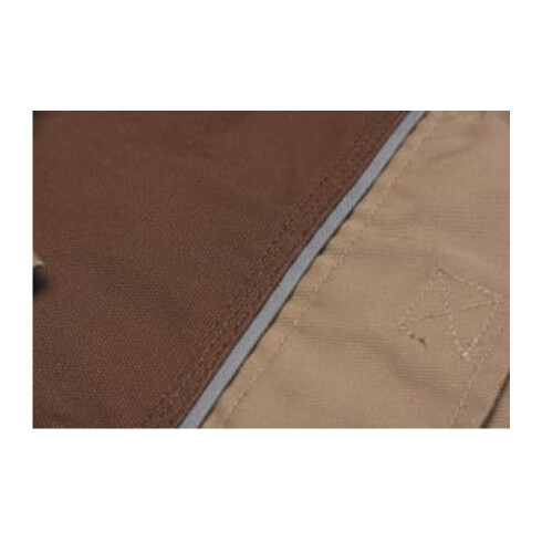 Planam Weste Highline khaki/braun/zink