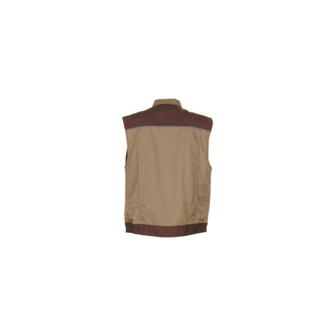 Planam Weste Highline khaki/braun/zink