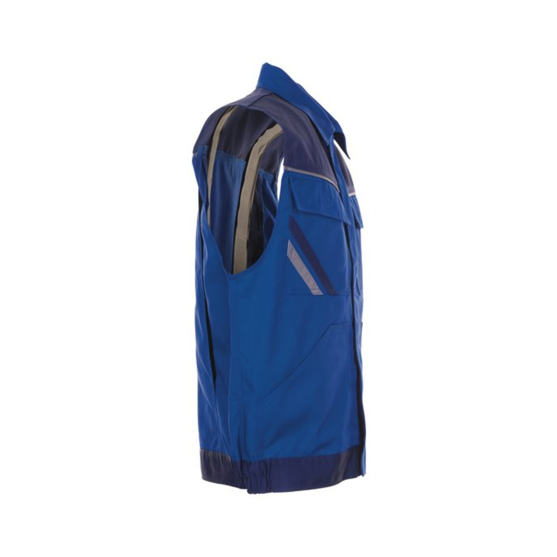 Planam Weste Highline kornblau/marine/zink