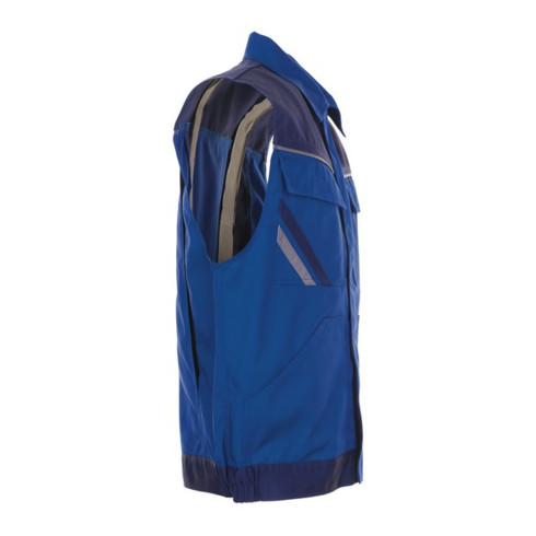 Planam Weste Highline kornblau/marine/zink