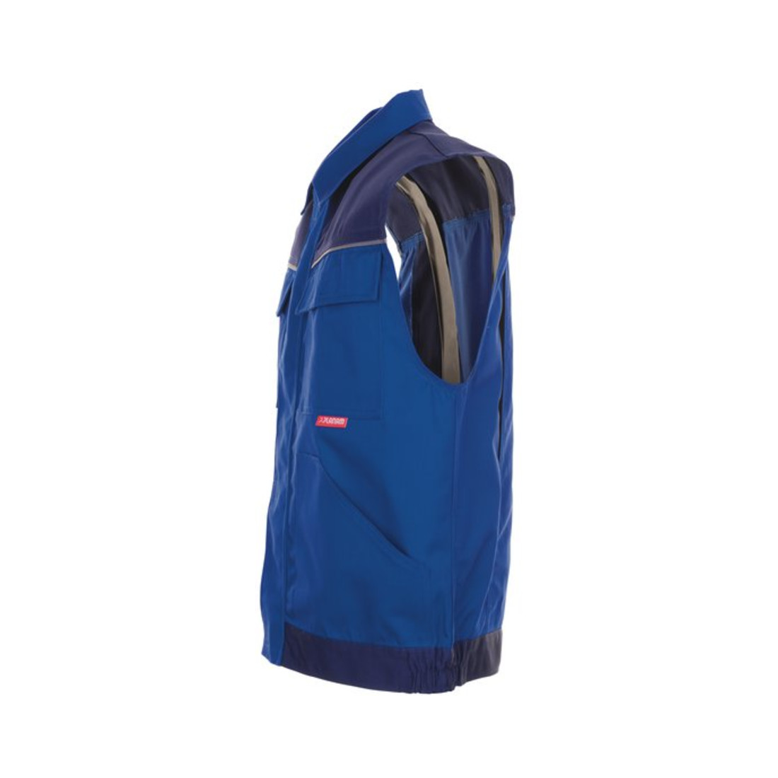 Planam Weste Highline kornblau/marine/zink