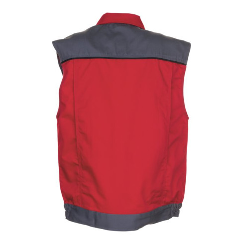 Planam Weste Highline rot/schiefer/schwarz