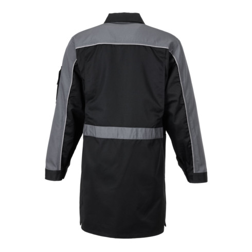 Planam Berufsmantel Highline schwarz/schiefer/zink