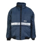 Blouson pour chambre froide Planam marine, doublure rouge-1