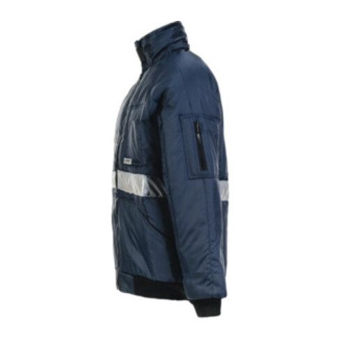 Blouson pour chambre froide Planam marine, doublure rouge