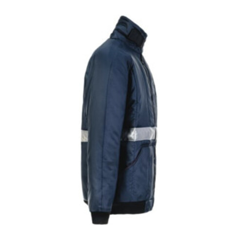 Blouson pour chambre froide Planam marine, doublure rouge