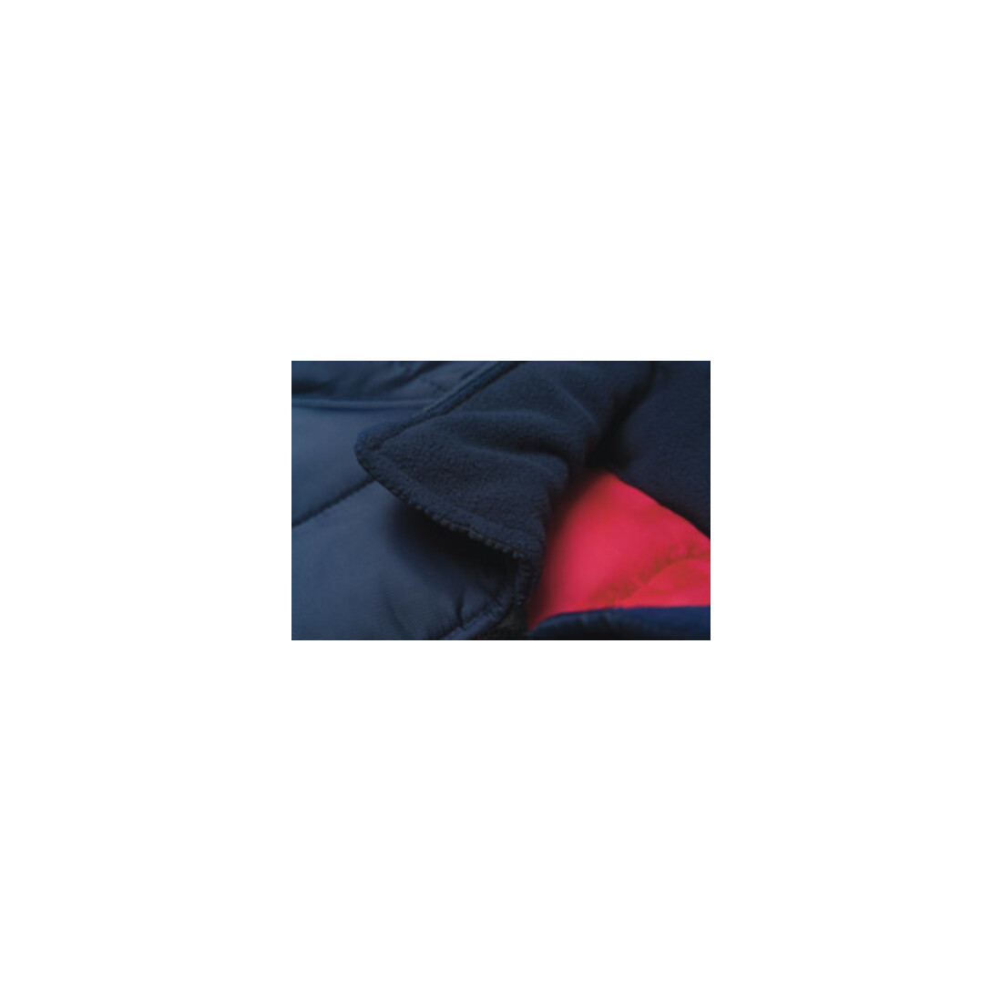 Blouson pour chambre froide Planam marine, doublure rouge