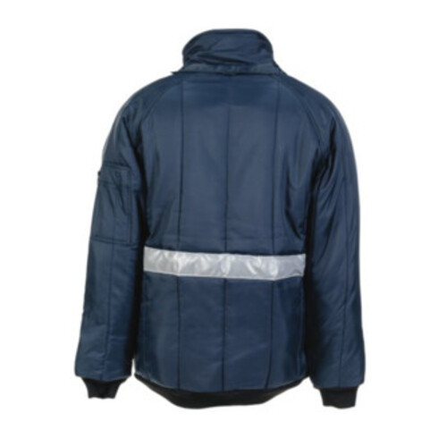 Blouson pour chambre froide Planam marine, doublure rouge