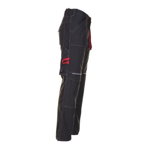 Planam Bundhose Basalt anthrazit/rot