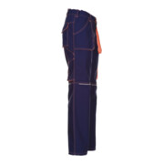 Planam Bundhose Basalt Neon marine/orange-4