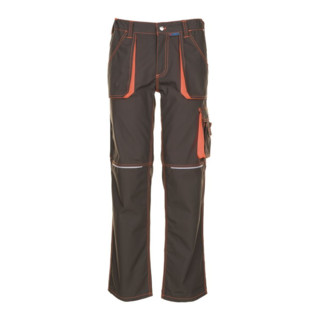 Planam Bundhose Basalt Neon oliv/orange